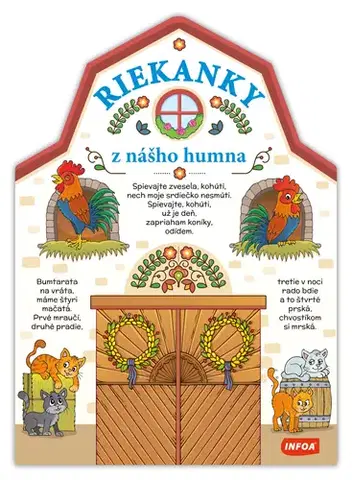 Leporelá, krabičky, puzzle knihy Riekanky z nášho humna