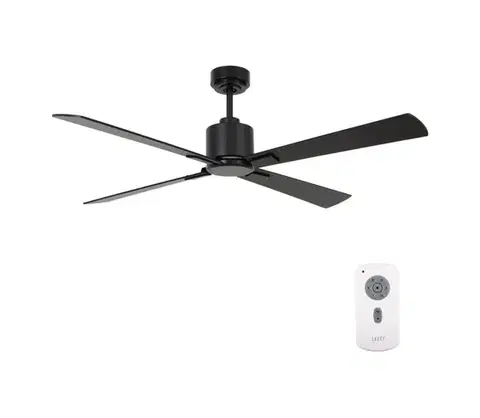 Ventilátory Lucci air 510523 - Stropný látor AIRFUSION CLIMATE čierna + diaľlkové ovládanie 510523