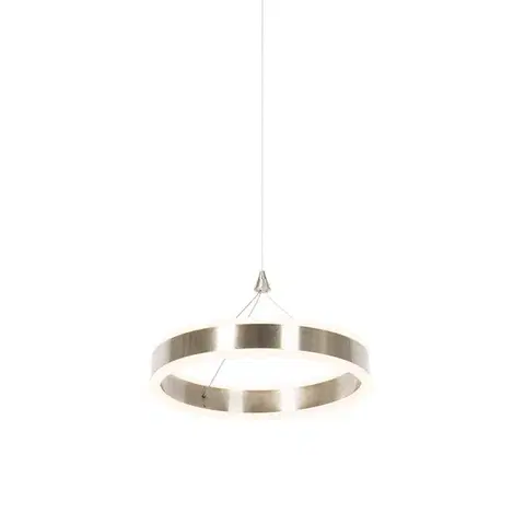 Závesné svietidlá Osvetlenie na závesenie z ocele 30 cm vrátane LED 3-stupňové stmievateľné - Lyani