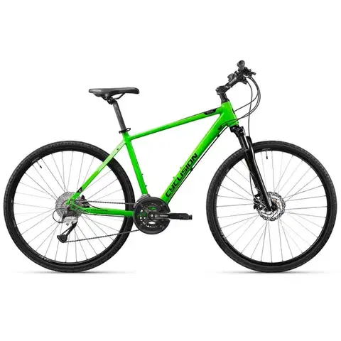 Bicykle Pánsky crossový bicykel Cyclision Zodin 3 MK-II 28" Sharp Green - L (19", 165-185 cm)