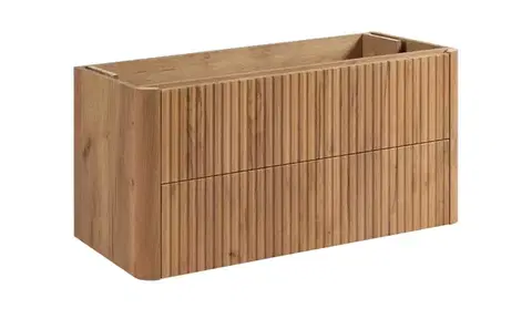 Skrinky do kúpeľne Elvisia Skrinka pod umývadlo LINEA Oak craft | 100 cm