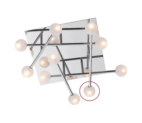 Lampy Luxera 17101 - Náhradné sklo OLIVIA G4 17101 NS
