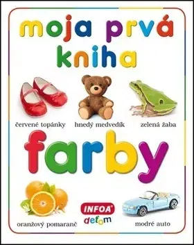 Leporelá, krabičky, puzzle knihy Moja prvá kniha - farby