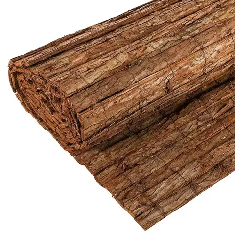 Balkónové zásteny a tieniace siete Zástena kôra 1x3 m