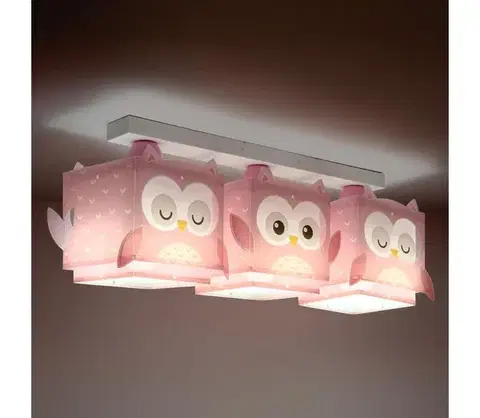 Svietidlá Dalber 64483 - Detské stropné svietidlo LITTLE FRIENDS 3xE27/15W/230V 64483