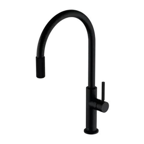 Kuchynské drezy OMNIRES OMNIRES - Drezová batéria (kompatibilná s akýmkoľvek systémom filtrácie vody), čierna mat SW9057BL