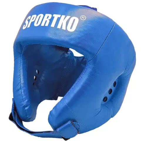 Boxerské prilby SportKO OK2 modrá - M