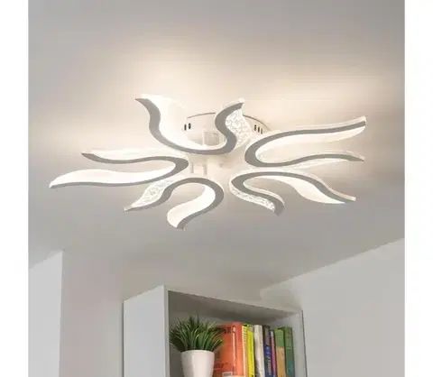 Svietidlá BRILAGI - LED Stmievateľný prisadený luster TWIST LED/65W/230V 3000-6500K biela + DO BG-J3317/W