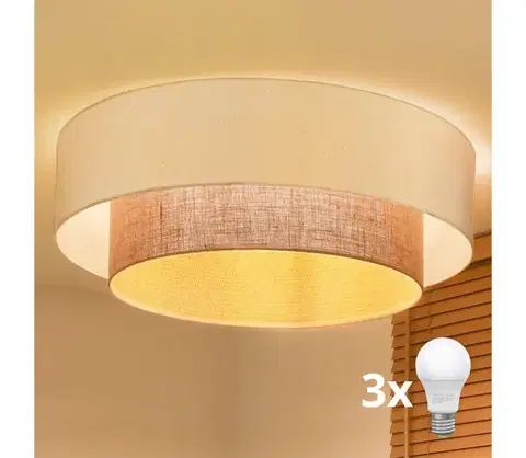 Svietidlá BRILAGI - LED stropné svietidlo BOHO ŠTÝL 3xE27/15W/230V priemer 80 cm 8590828006794