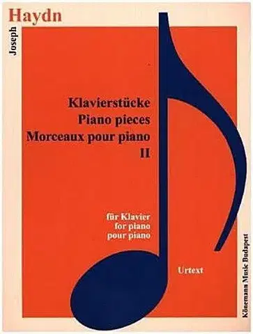 Hudba - noty, spevníky, príručky Haydn, Klavierstücke II - Joseph Haydn