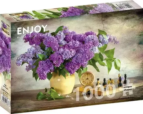 1000 dielikov Enjoy Puzzle Orgován a šach