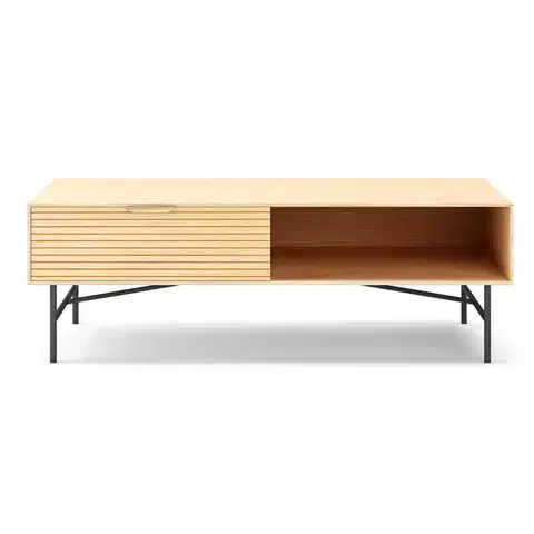 Všetky produkty TV stolík Bassel 2519 120X60X40 prírodný/čierna