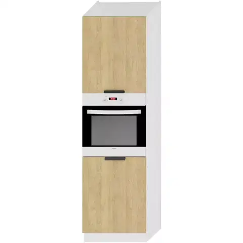 Kuchynské skrinky stojace Kuchynská skrinka Denis d60pk 2133 pl dub london/biela