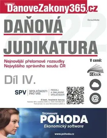 Dane, účtovníctvo Daňová judikatura (IV.) - Kolektív autorov
