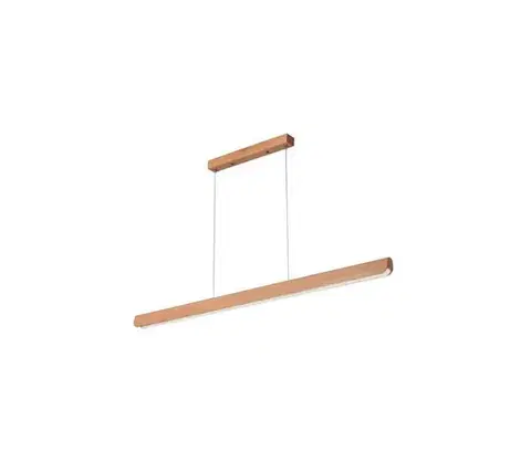Svietidlá  LED Luster na lanku LED/22W/230V 4000K 120 cm buk/masív WRL0421