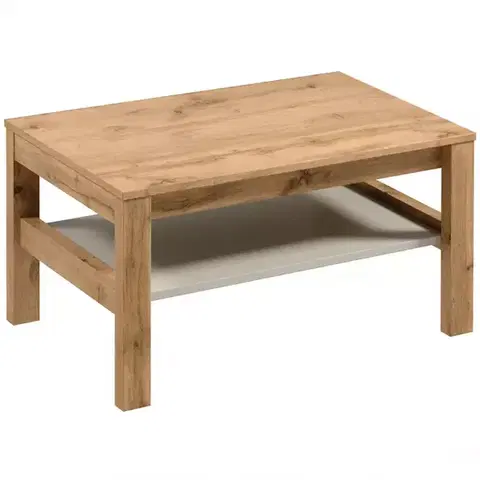Konferenčné stolíky s úložným priestorom Konferenčný Stolík Indygo ST dub wotan-beige