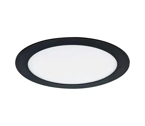 Svietidlá Greenlux LED Podhľadové svietidlo VEGA LED/12W/230V 2900/3900/5800K pr. 17,5 cm čierna 