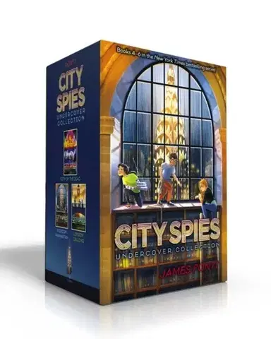 Pre deti a mládež The City Spies Undercover Collection (Boxed Set) - James Ponti