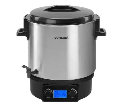 Predlžovacie káble Concept ZH0040 - Zavárací hrniec 27 l 2000W/230V nerez/čierna ZH0040