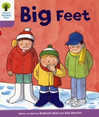 Príprava do školy, pracovné zošity Oxford Reading Tree: Level 1+: First Sentences: Big Feet - Roderick Hunt