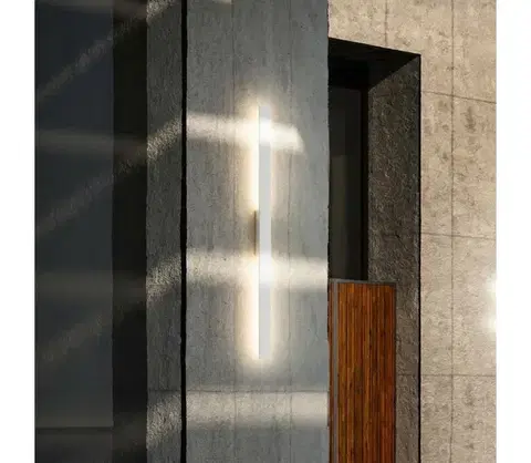 LED osvetlenie Ideal Lux - LED Vonkajšie nástenné svietidlo LINEA LED/20W/230V CRI 90 104 cm IP54 biela 313474