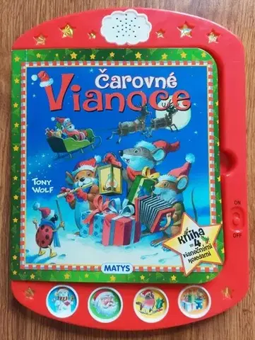 Zvukové knihy Detský tablet - Čarovné Vianoce - Tony Wolf