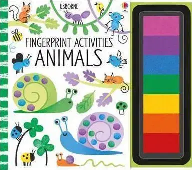 V cudzom jazyku Fingerprint Activities - Animals - Fiona Watt,Erica Harrison