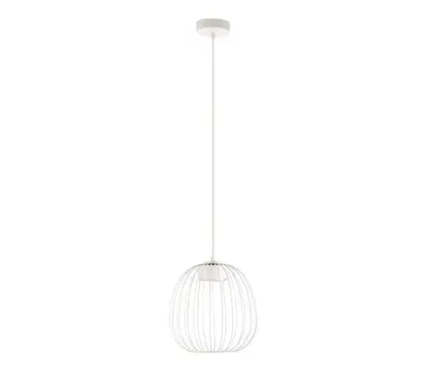 Svietidlá  Luster na lanku OVELLA 1xGX53/10W/230V pr. 25 cm krémový W-KM 1369S/1 SAND