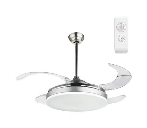 Ventilátory GLOBO 350 - LED Stropný látor s diaľkovým ovládačom CABRERA LED/36W/230V 0350
