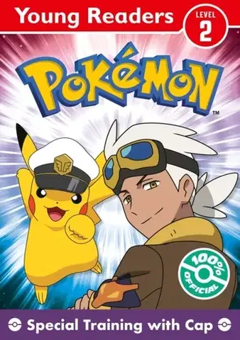 Príprava do školy, pracovné zošity Pokemon Young Readers Level 2: Special Training with Cap - Pokémon