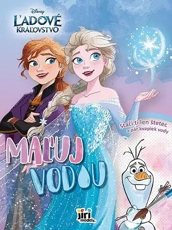 Pre deti a mládež - ostatné Maľuj vodou A4 Ľadové kráľovstvo