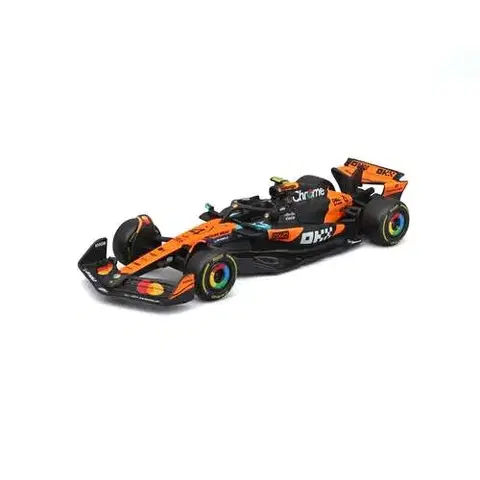 Autíčka a dopravné prostriedky BBurago Bburago Formula 1 McLaren MCL39 (2025) č. 4 Lando Norris – mierka 1:43