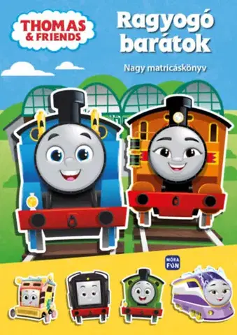 Pre deti a mládež - ostatné Thomas - Ragyogó barátok - Nagy matricáskönyv