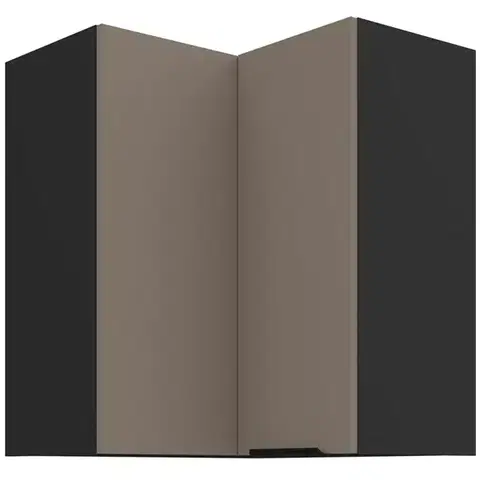 Kuchynské skrinky visiace Kuchynská skrinka Aria-Ta/Bl Anti Fingerprint 60x60 Gn-72 2f (90°)