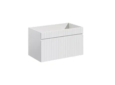 Skrinky do kúpeľne ArtCom Skrinka pod umývadlo ICONIC White 82-80 | 80 cm