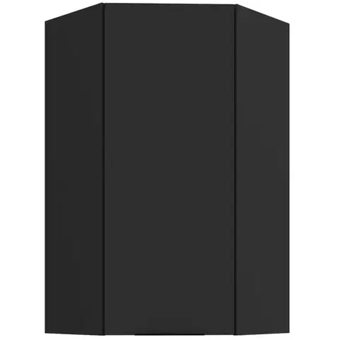 Kuchynské skrinky visiace Kuchynská skrinka Aria-Bl/Bl Anti Fingerprint 60x60 Gn-108 1f (45°)