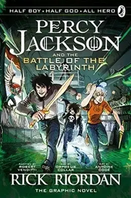 V cudzom jazyku The Battle of the Labyrinth: The Graphic Novel - Rick Riordan