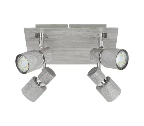 Svietidlá Rabalux 6128 - Bodové svietidlo MERKUR 4xGU10/50W/230V 6128