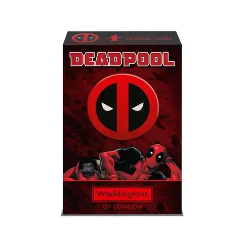 Karty Winning Moves Hracie karty WADDINGTONS NO. 1 Deadpool