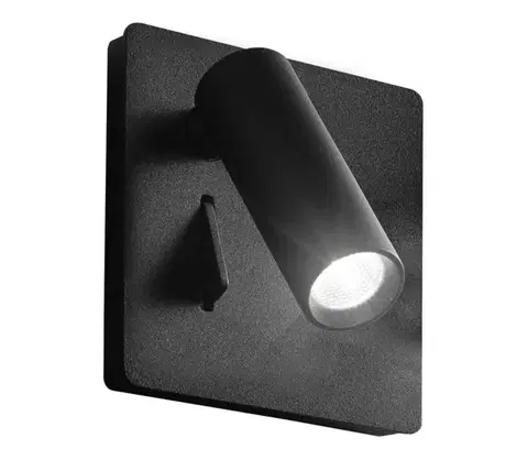 Svietidlá Ideal Lux - LED Nástenné bodové svietidlo LITE LED/3W/230V CRI 90 čierna 250113