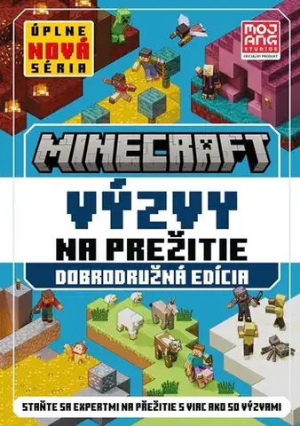 Pre deti a mládež - ostatné Minecraft - Výzvy na prežitie - Kolektív autorov,Jaroslav Brožina
