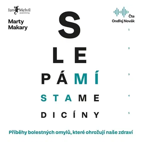 Zdravie, životný štýl Jan Melvil Publishing Slepá místa medicíny