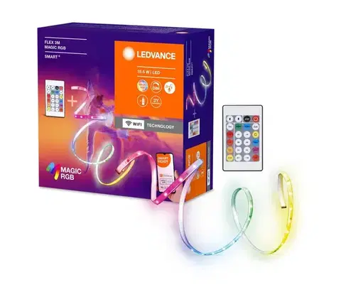 LED osvetlenie Ledvance- LED RGB Stmievateľný pásik SMART+ MAGIC FLEX 3m LED/15,5W/230V Wi-Fi+DO 4099854095115