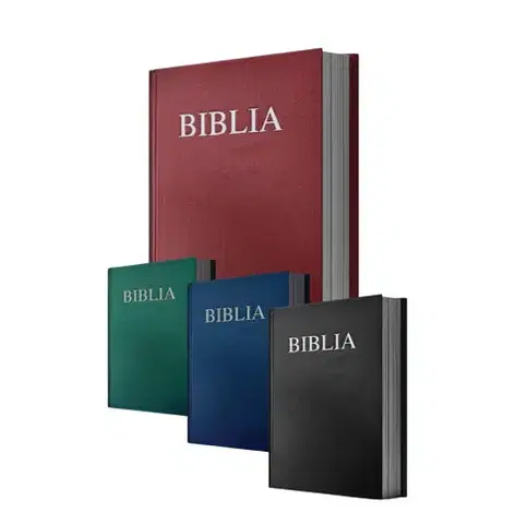Biblie, biblistika Biblia Tranoscius 2024 - ekokoža (Modrá)
