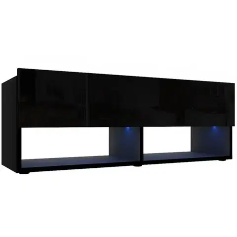 Všetky produkty TV stolík Izumi 105 BL čierna mat/lesk