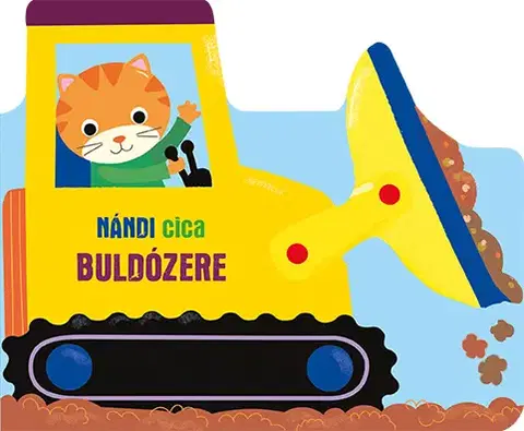 Leporelá, krabičky, puzzle knihy Nándi cica buldózere