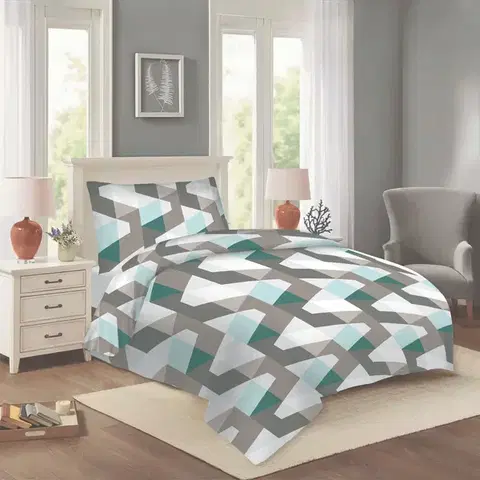 Obliečky Obliečky bavlnené Leopold 200x140cm+90x70cm TiaHome