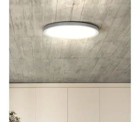 Svietidlá  WO8019 - LED Stm. strop. svietidlo ESTELA LED/36W/230V+DO pr.30 cm biela WO8019
