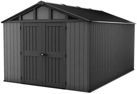 Záhradné domčeky Záhradný domček plocha 304 x 453 cm (sivá-antracit)