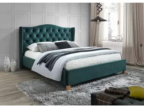 Postele Posteľ ASPEN VELVET 160 Signal